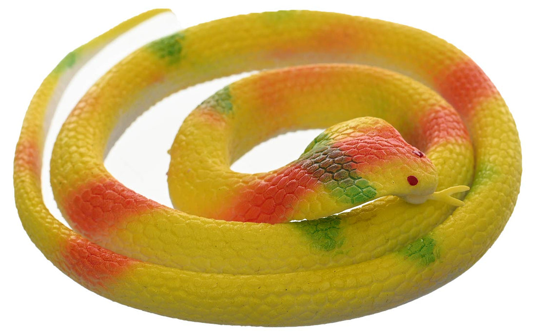 Generic Rubber snake for kids, yellow