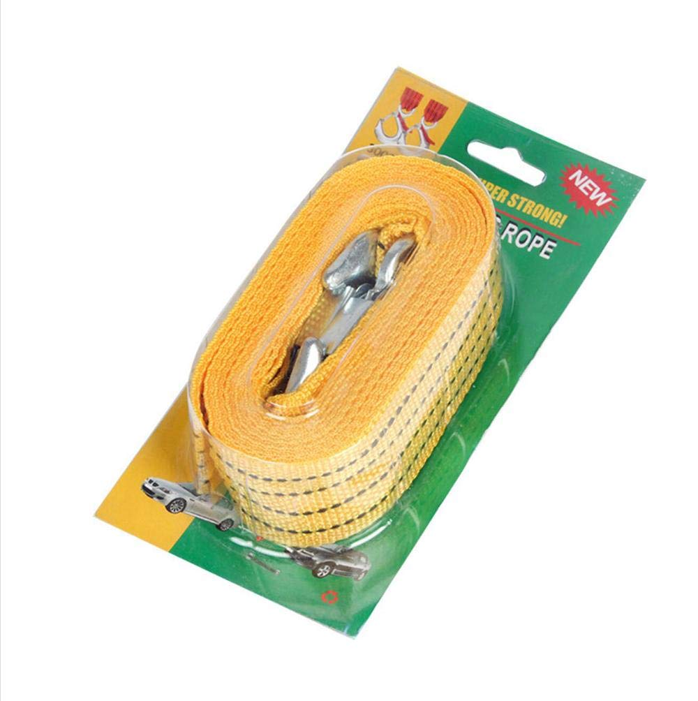 Generic Car Towing Rope Wire with Hooks (4m, 3 Tons)