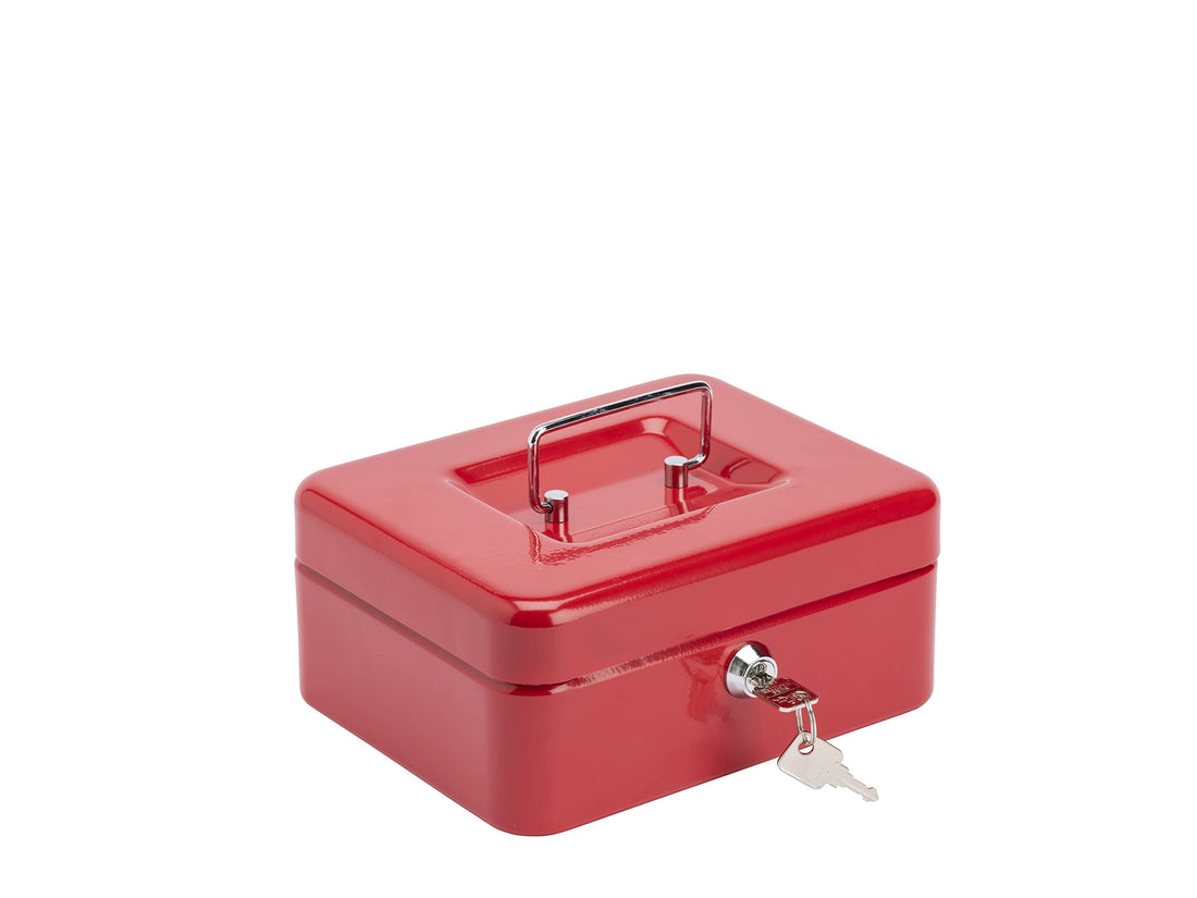 Burg-Wächter Sterling CB02R 8" Cash Box - red