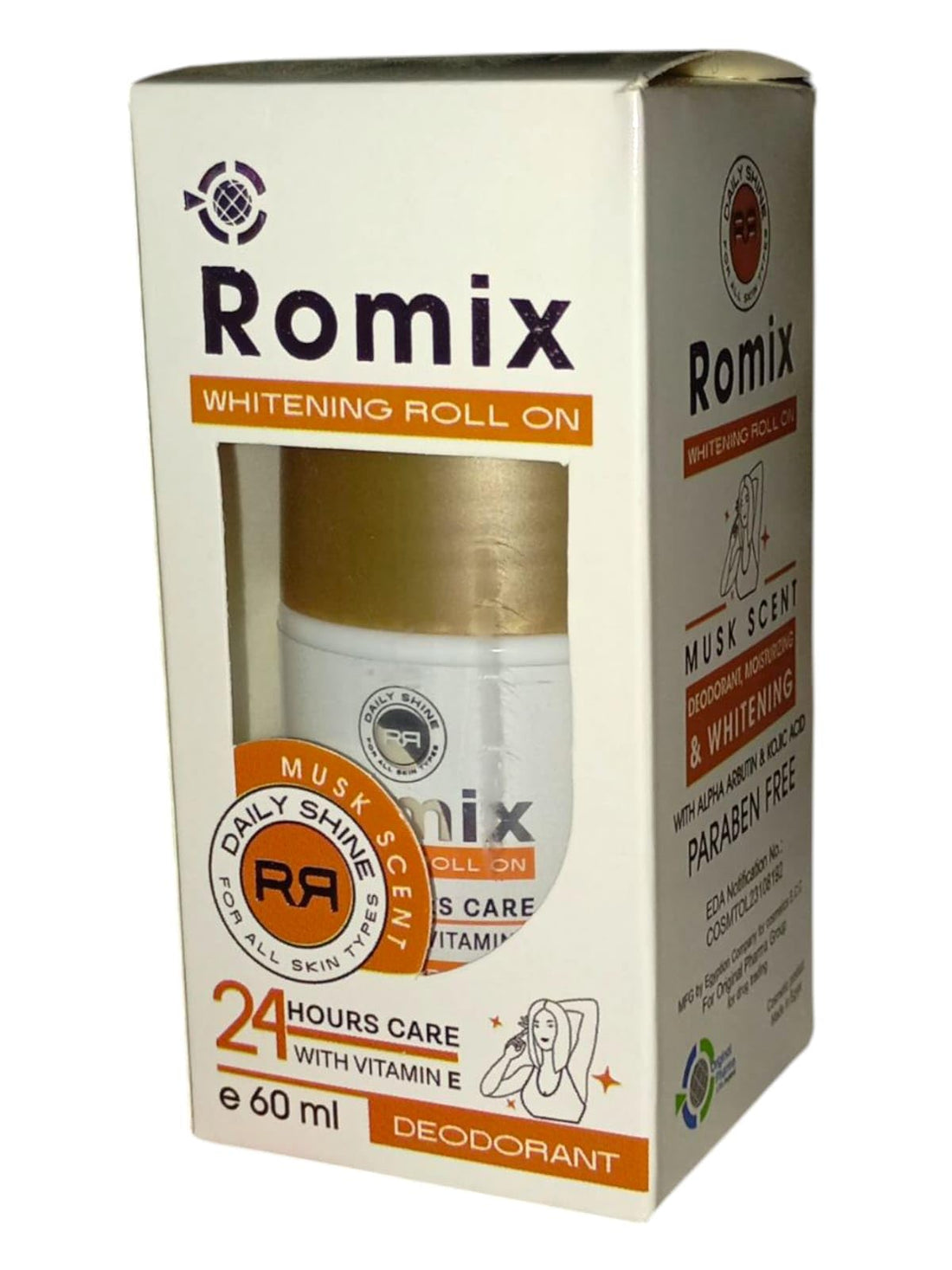 I Romix I Brightening Deodorant - Moisturizing - All Day Protection