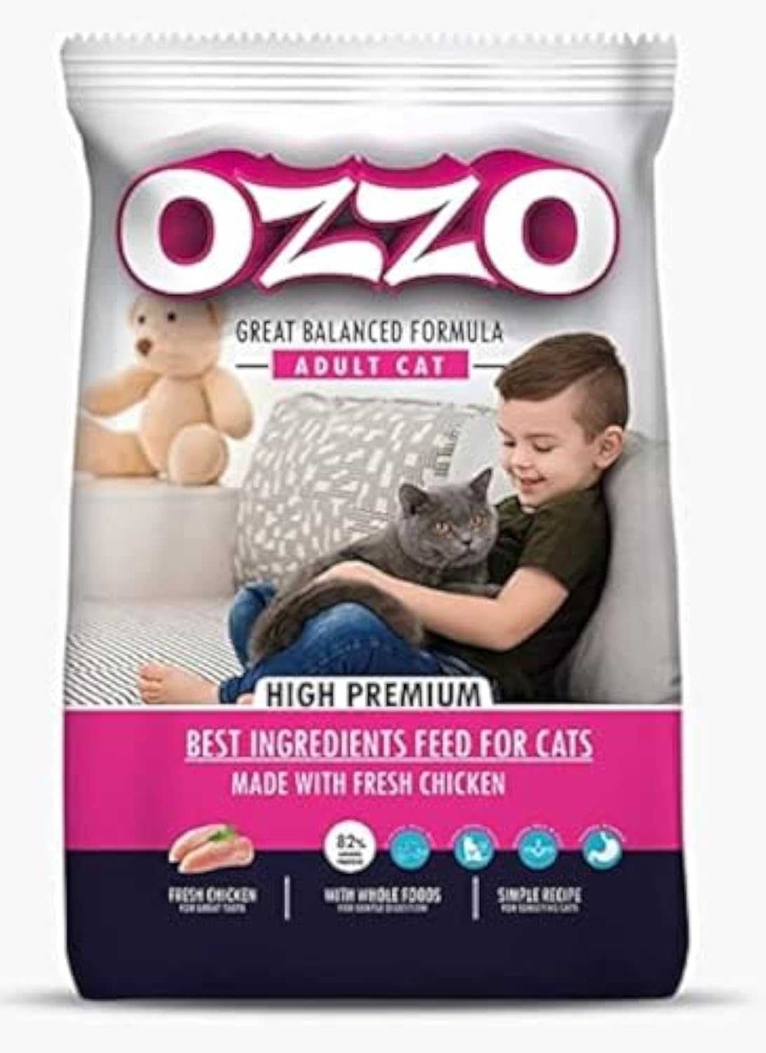 OZZO Adult Cat Dry Food 4Kg