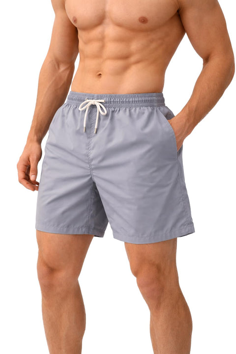 Men's Drawstring Swim Shorts – Quick Dry Material Swimsuit – Light and Comfortable – Suitable for the Sea and Pool – Swim Shorts Men