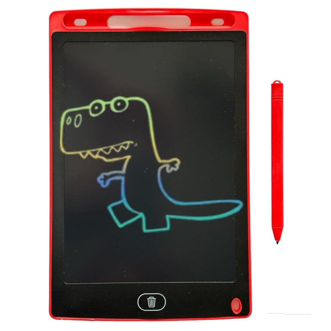 8.5" Drawing, Sketching & Writing Interactive LCD Tablet for Kids & Grown-ups (Red)