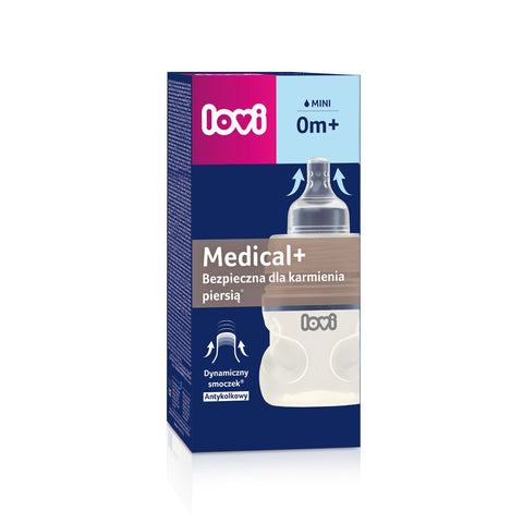 LOVI Anti-Colic Baby Feeding Bottle with Dynamic Teat| 150 ml |Super Air Vent System | Protects The Sucking Reflex | Medically Tested