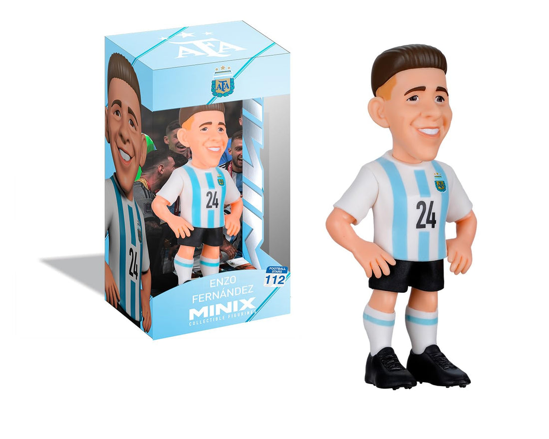 MINIX - Football Stars Sports: Football - Argentina - Enzo Fernandez #112 (12 Cm)