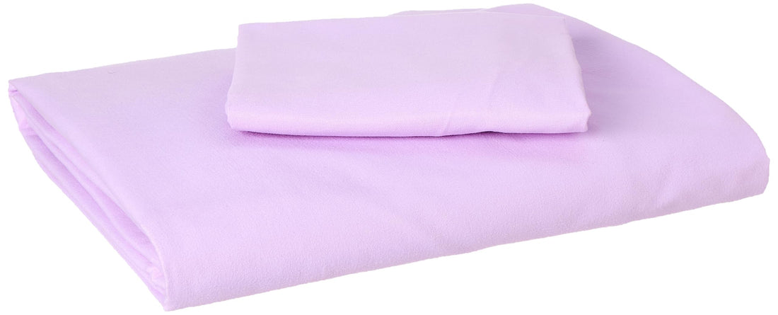 Snooze, Fitted bed sheet set 2Pcs, 100*200 cm, lavender