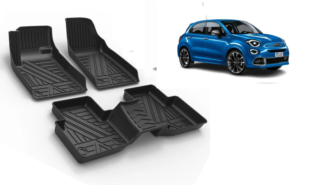 Fiat 500x premium TPE mats Super Quality 500 X Floor Mats