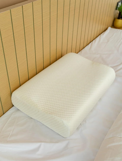 German Memory Foam Pillow & Pillow - Curvy Contour Orthopedic Support - Orthopedic Support for Neck Pain Relief Generic 1500 Large Size 50x70 (Firmness)