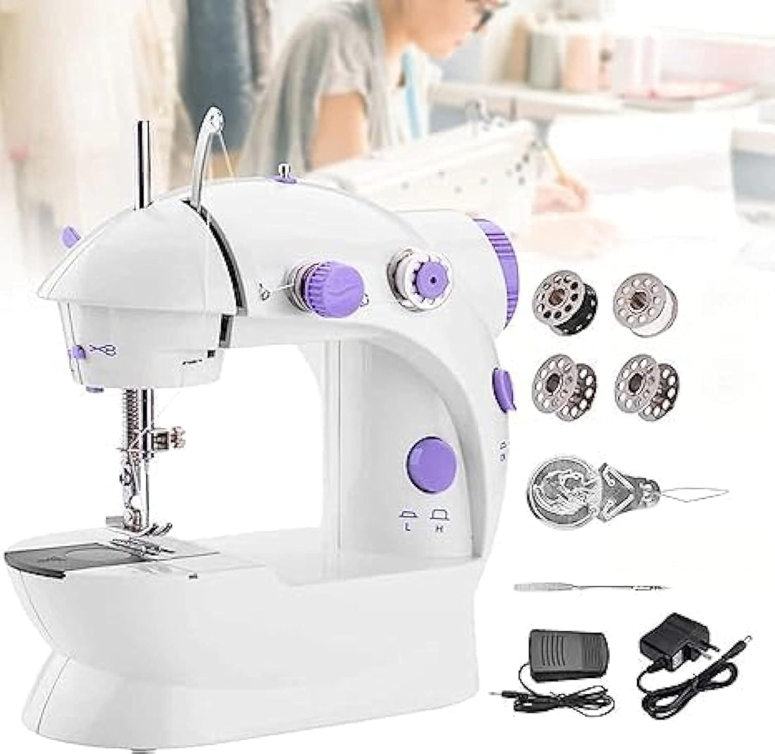 Mini Portable Electric Sewing Machine - Quick and Easy Shaving and Embroidery - Creative and Practical Home Sewing Product - Prime.Shop
