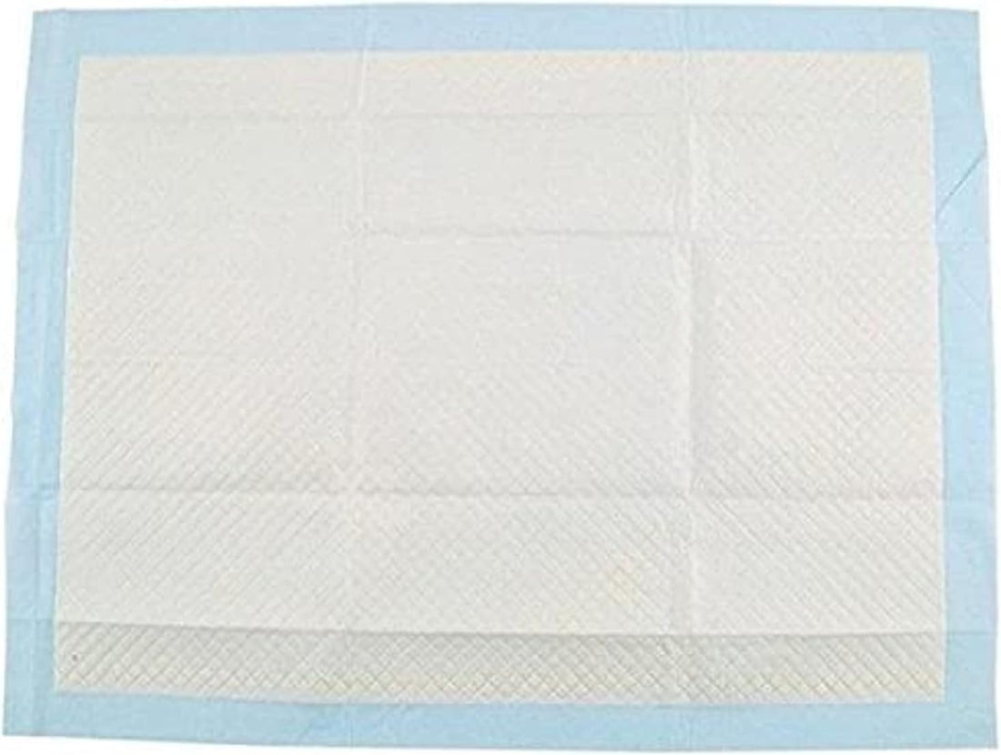 Circle M 30-Count Large Super Absorbent Puppy Training Pads: 60x90cm Leak-Proof 5-Layer – Blue