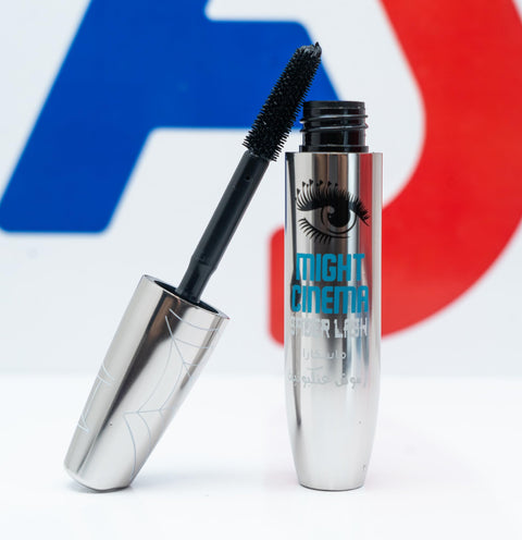 Might Cinema Professional Spider Lash Mascara, Silver Edition, Black