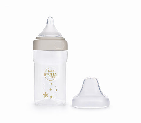 Perfect Latch Baby Bottle – Anti-Colic, Soft Silicone Nipple, BPA Free, Leak-Proof, Wide Neck, Feels Like Mom (240)