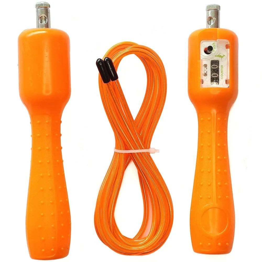 Skipping Rope with Ball Bearings Fast Speed Anti-Slip Racing Bearing Skipping Rope Self-Locking Steel Jump Rope Ideal for Aerobic Exercise Such as Speed Training, Extreme Jumping, Training
