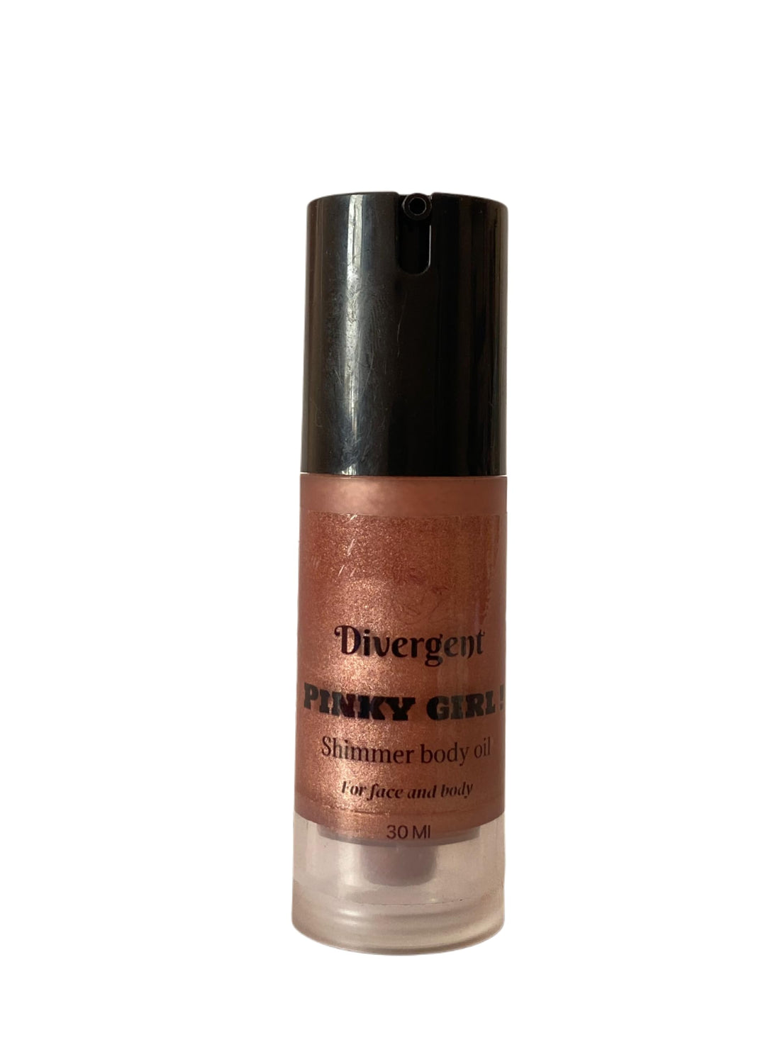 Divergent Pinky Girl Shimmer Oil 30 ml