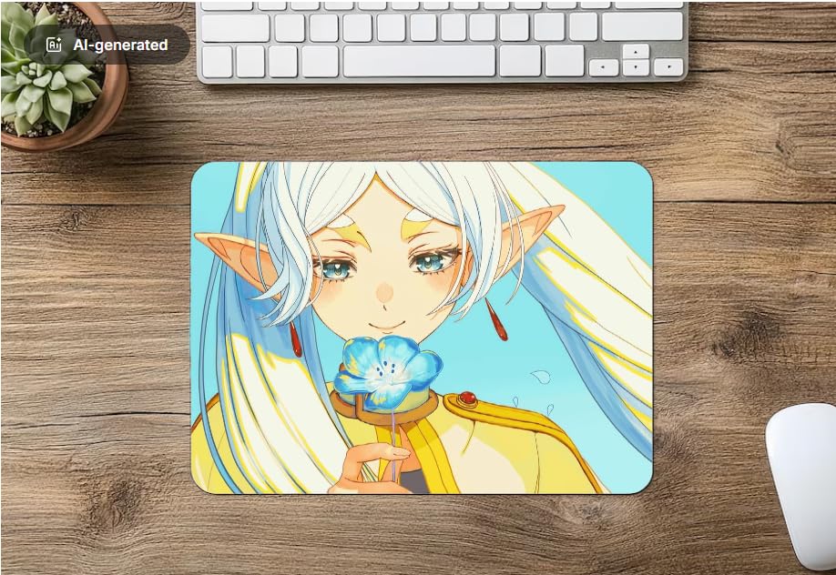 japanese kawaii cute anime Mouse pad 6