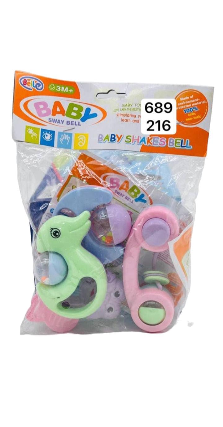 Baby Rattles Set For Babies, Multicolor