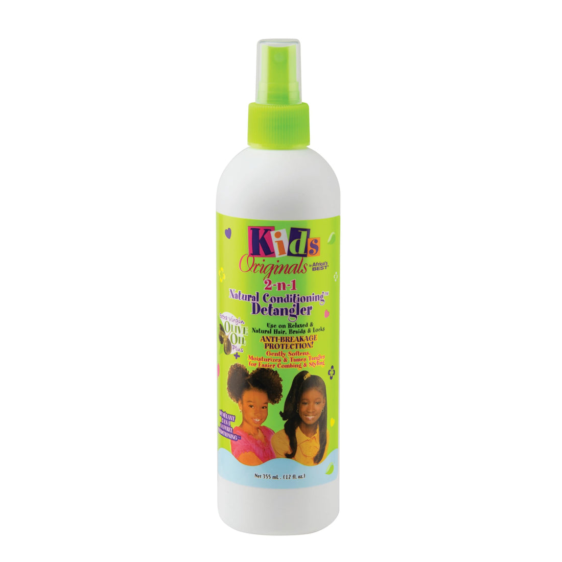 Africa’s Best Kids organics 2-in-1 organic conditioning detangler 355ml 12floz