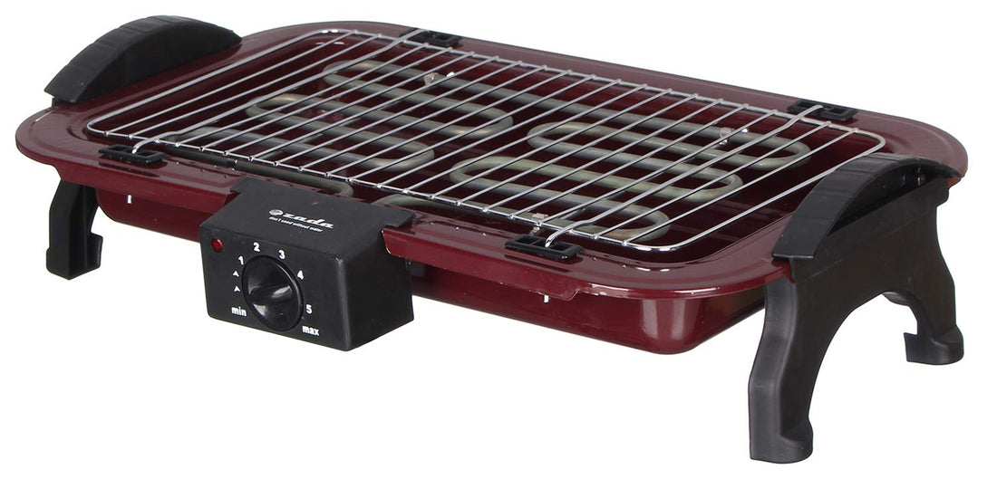 Zada Zg-200 Electic Grill, 2200 Watts - Red Black
