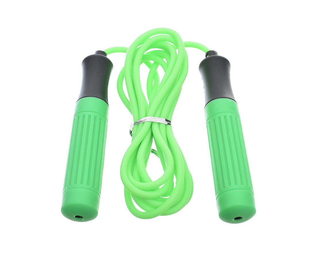 IP-10007 Jump Rope Comfortable Handle to Hold Adjustable Skipping Rope, Ideal for Body Gym Fitness for beginners kids and adult,Endless Hours Of Entertainment - Multi Color
