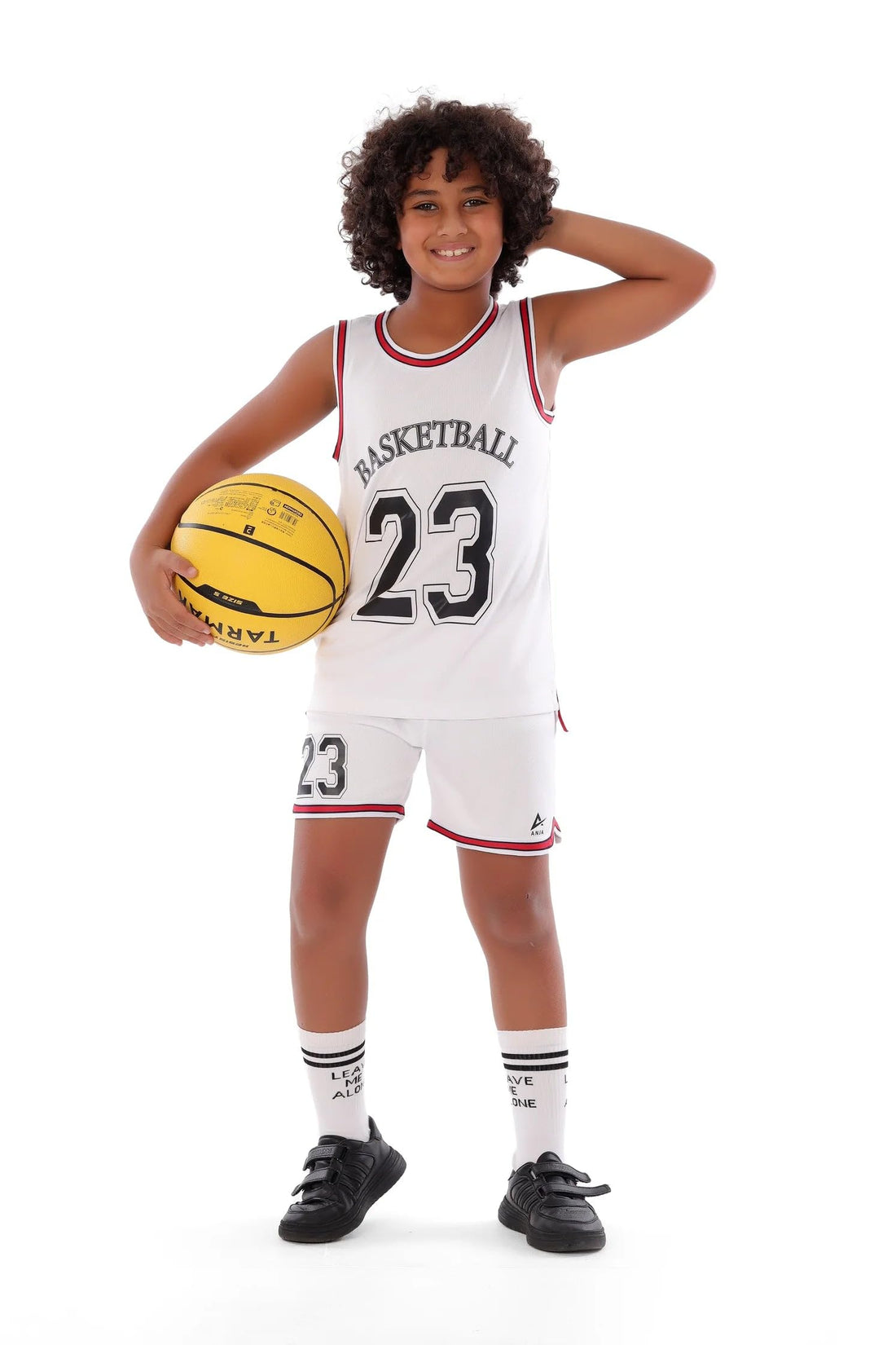 Boys Basketball Kids Kit – Sporty Sleeveless Jersey and Shorts Set