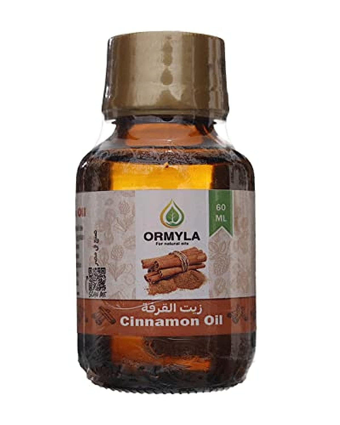 Ormyla Cinnamon Oil Raw, Face and Body, 60 ml