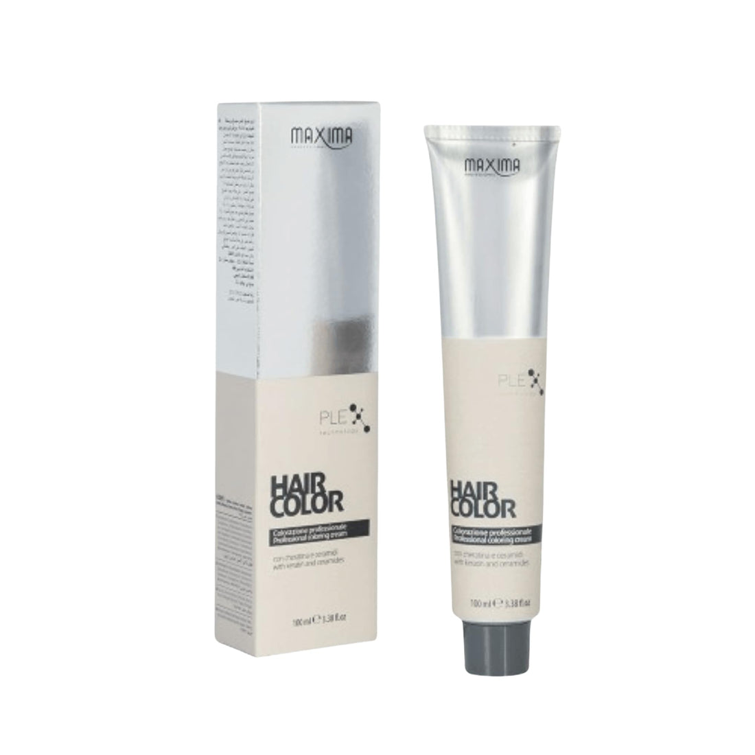 Hair Color Cream 100ml – Intense Long-Lasting Color, 100% Grey Coverage, Enriched Formula – Salon Results at Home (Green-(Pure & MixTones))