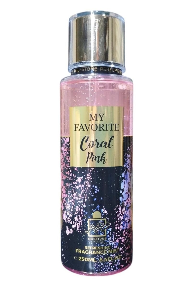 My Favorite Coral Pink Refreshing Fragrance Mist For Women - 250 ML