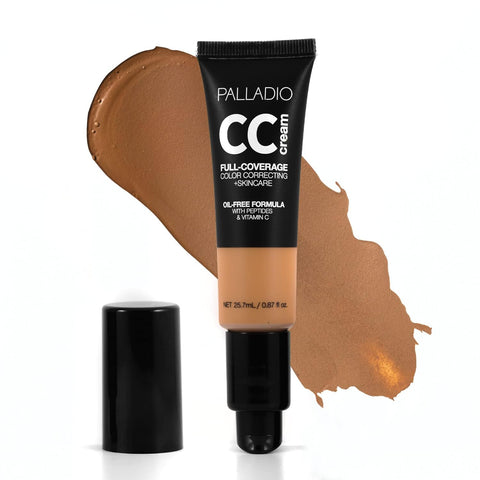 Palladio CC Cream Full Coverage Oil Free Foundation CC51 Rich 51W