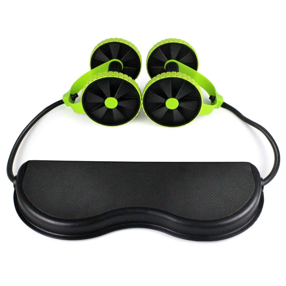 Abdominal AB Roller Power Wheel Pull Rope Resistance Band