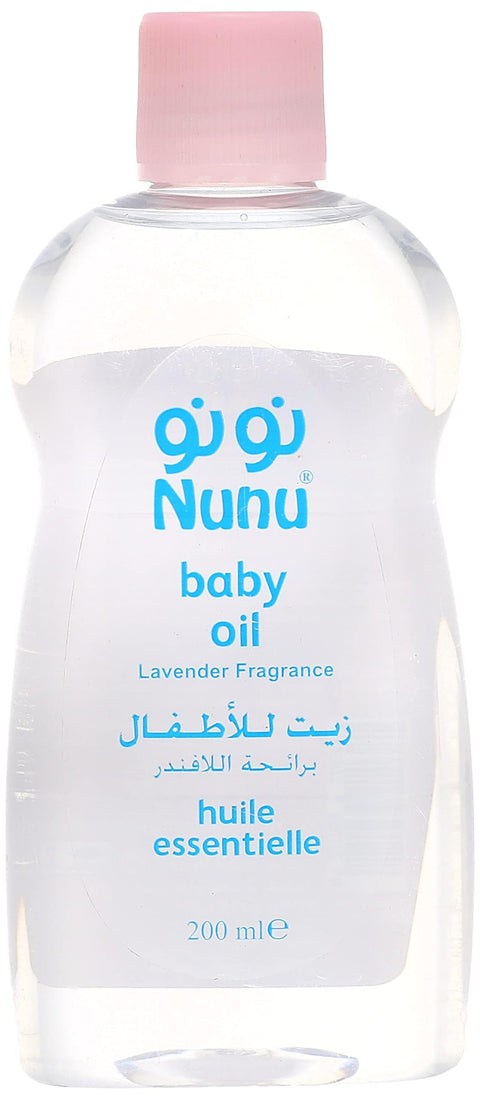 Nunu baby oil with lavander - 200 ml
