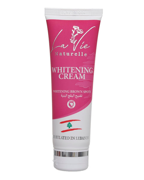 "Natural Whitening Cream for Dark Spots & Uneven Skin Tone – Enriched with Licorice Root, Potato Extract & Green Tea – Gentle Brightening for Face and Sensitive Areas – 50ml"