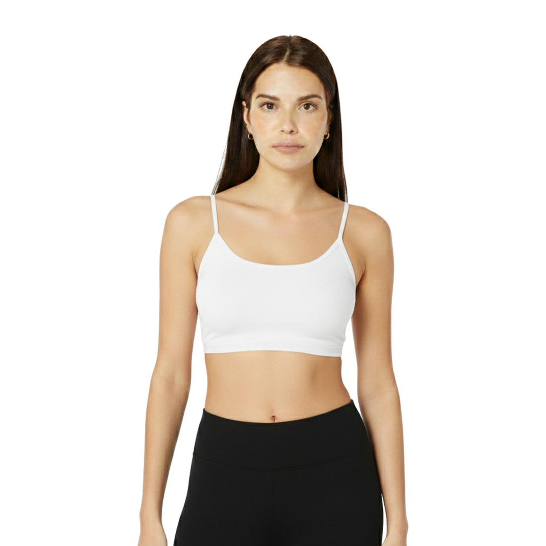 Comodo Women's Cotton Basic Soft Bra, Thin Strap Non Padded