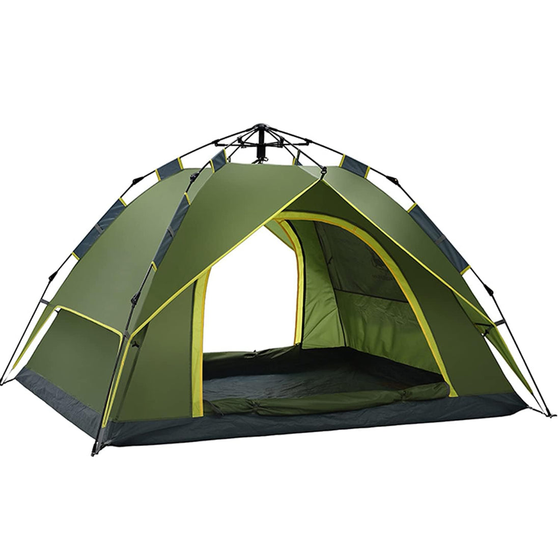 DDQQ 3-4 Person Tent-3 Season Ultra-light Waterproof Camping Tent, Suitable For Family, Outdoor, Hiking And Mountain Climbing(Size:blue)