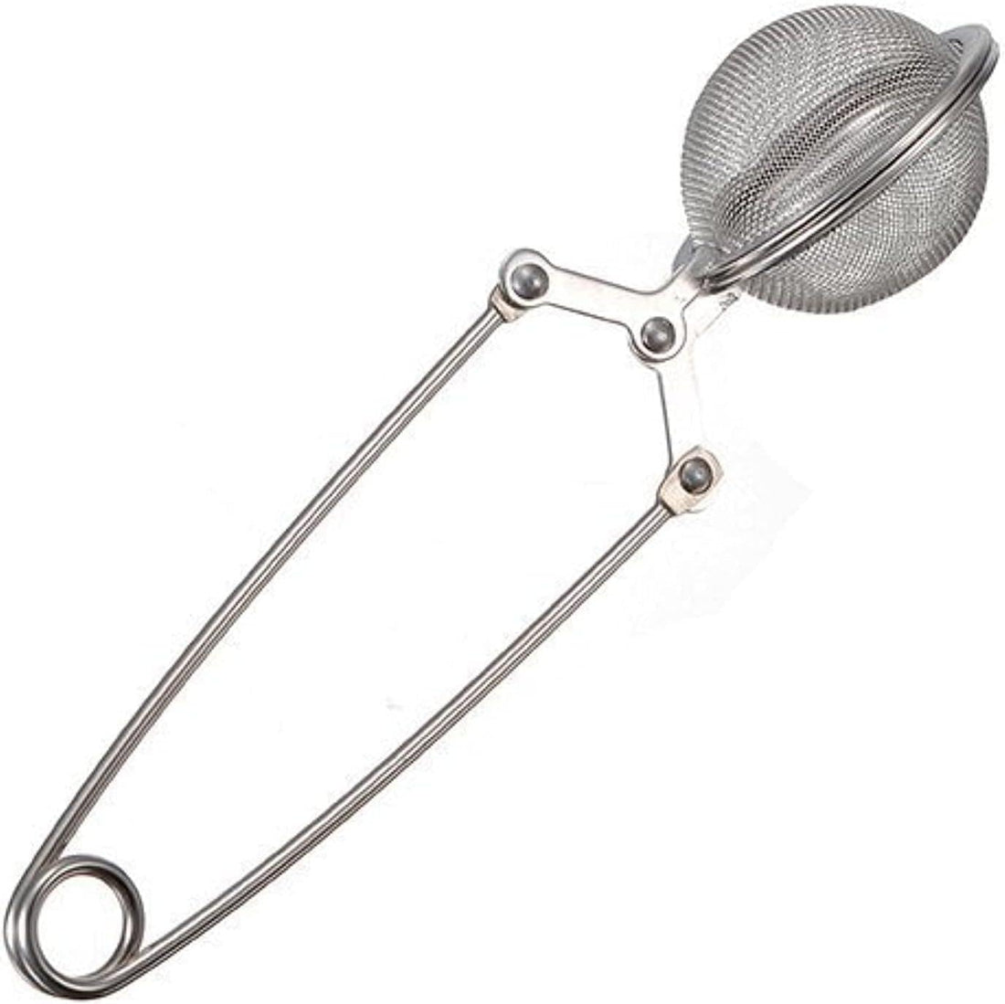 Herb Sifter Steel Ball Sifter with Scissor Handle for Pressing Loose Tea and Herbal Mix, Perfect for Brewing Tea, Nutritious Beverages and Culinary Art, Now Exclusive at Al-Israa (1 Piece))
