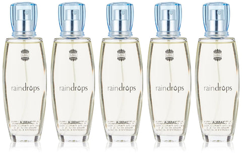 Ajmal Perfumes Raindrops Eau De Perfume For Women, 5 x 50 ml (Pack of 5)