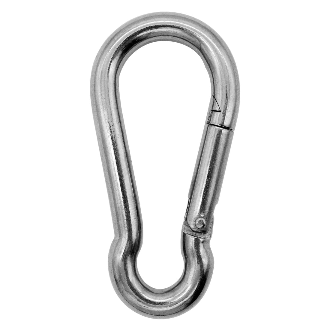 Marine Grade 316 Stainless Steel Carabiners Heavy Duty, Durable & Rust-Free Clips for Gym, Swing, Dog Leashes, Hammocks, Keychains, and More