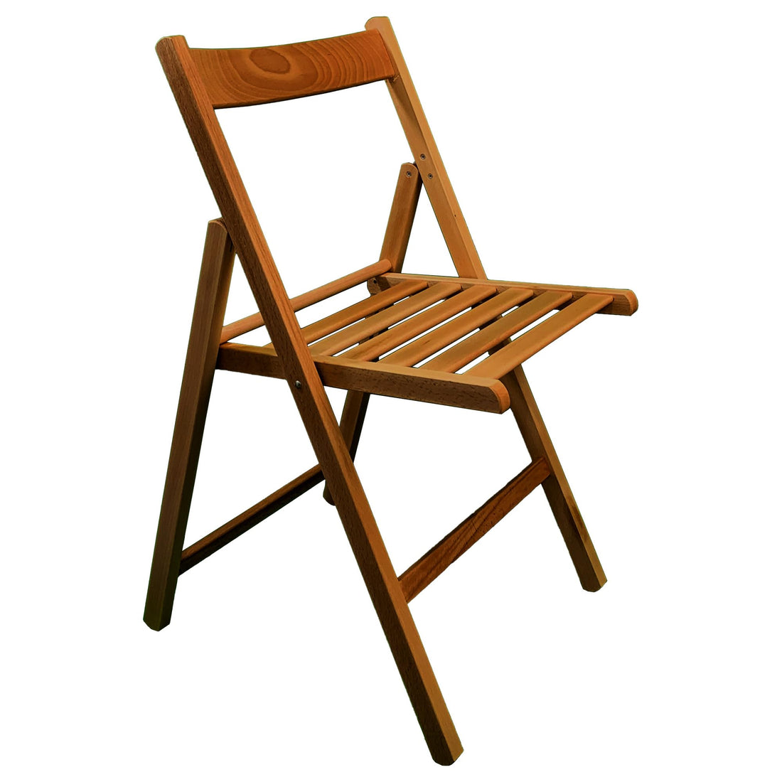 Sicignano Casalinghi Ingrosso Casalinghi Arredo Giardino Hotellerie Sicignano | Folding Chair, Classic, Beech Wood, Foldable, Comfortable, Easy to Wear, H79 x W43 x D49 cm (Walnut, 1)