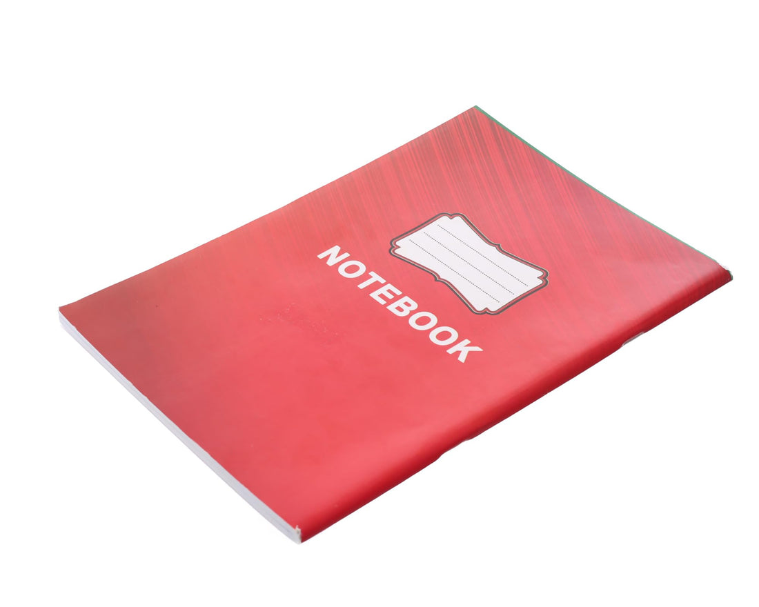 Extra Line University Notebook Stapled Ruled 100 Sheets Red Coated Cover A4