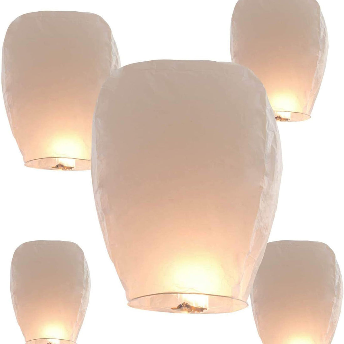 Sky Lanterns To Be Released In Sky Memorial To Release In Sky Memorial Paper Lanterns Floating Decoration Biodegradable For Birthdays In The Funeral Services Of The Sky Celebration In Life,10pcs