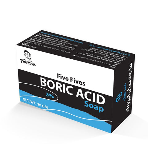 Five Fives Boric Soap - 50 gm