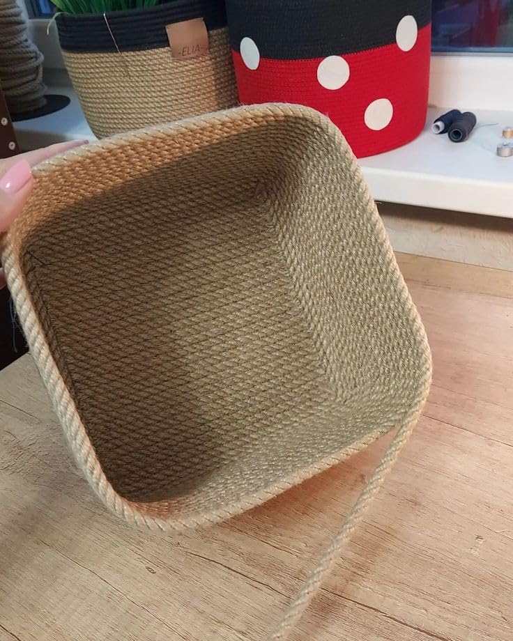MacrameStore- Accessories Organizer 15×15 cm - منظم اكسسوارات