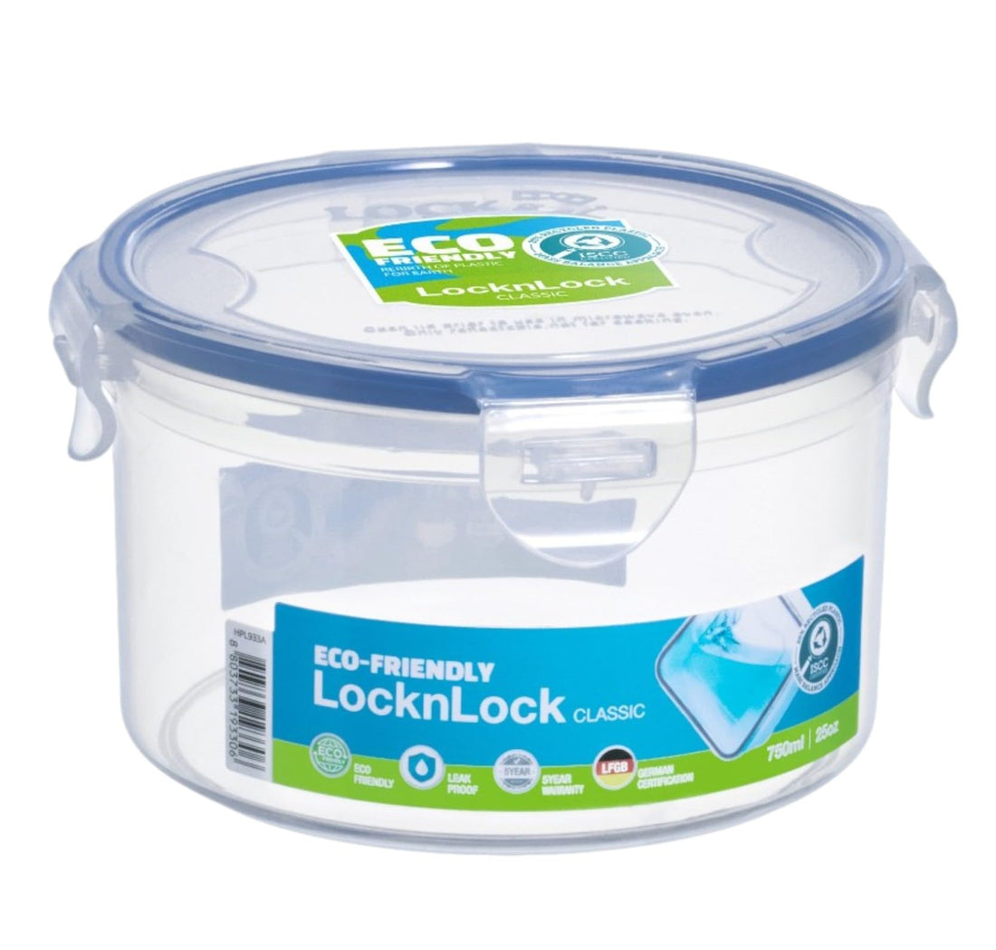 LocknLock Food Storage Containers, Transparent, 750 Ml, Hpl933A