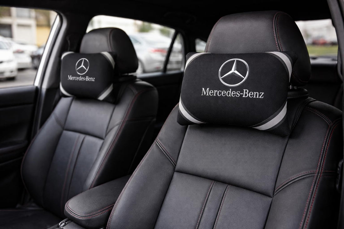 Pair of Car Neck Support Pillows – Compatible with Mercedes-Benz