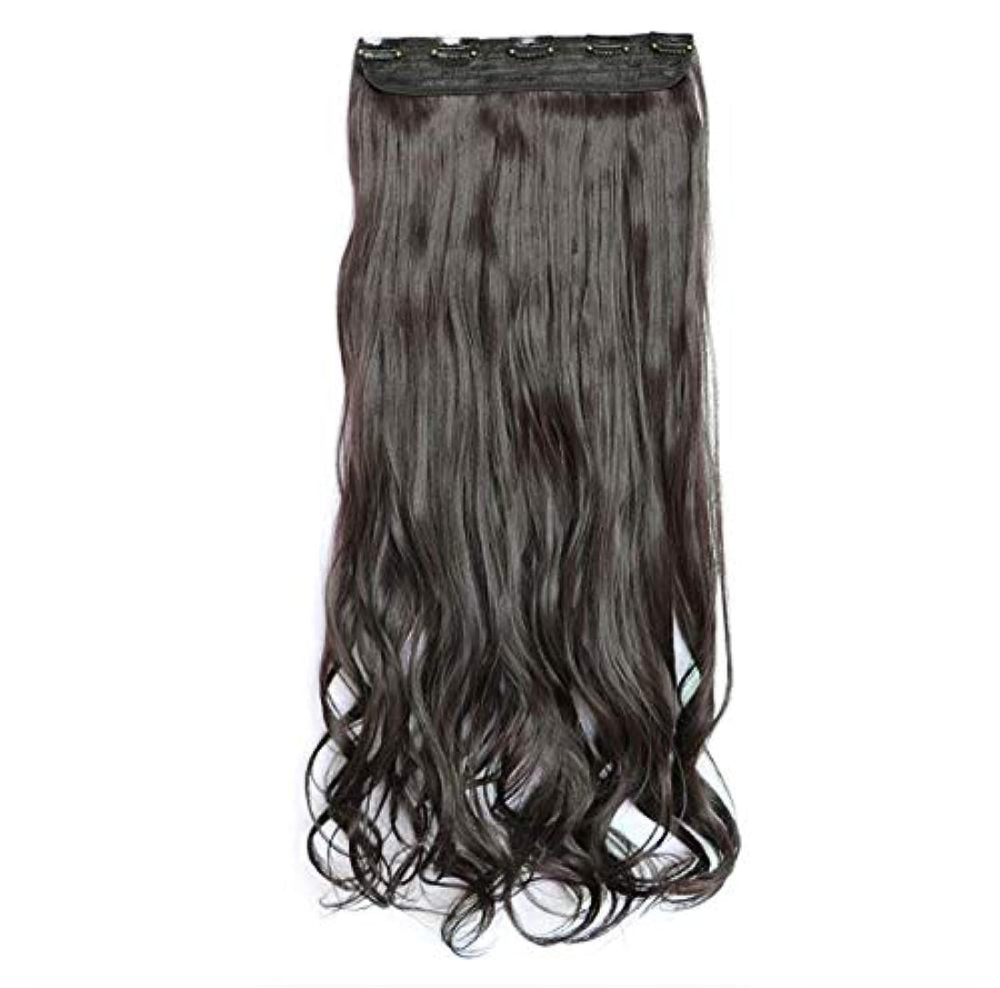 70CM Five clip curling film Curly wig clips Five hair extensions chemical fiber matt high temperature wire