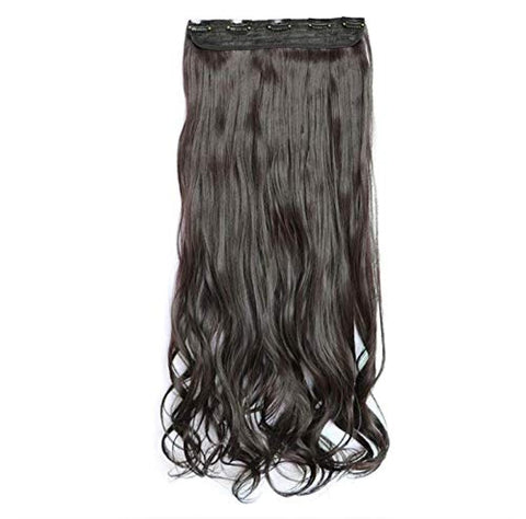 70CM Five clip curling film Curly wig clips Five hair extensions chemical fiber matt high temperature wire