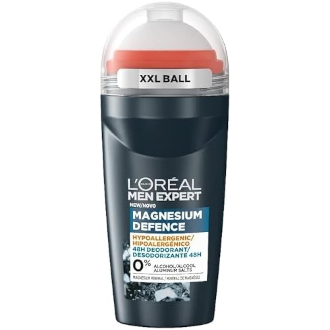 L’Oréal Paris L'Oreal Men Expert Fragrance Roll on | Anti Odor ) XXL Ball | 50ml (Magnesium Defence)