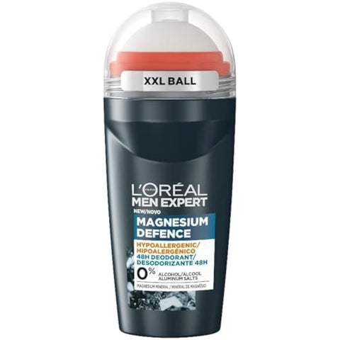 L’Oréal Paris L'Oreal Men Expert Fragrance Roll on | Anti Odor ) XXL Ball | 50ml (Magnesium Defence)