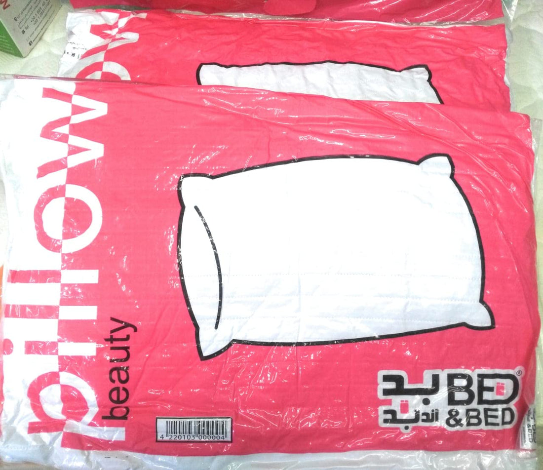 Set of 2 Bed & Bed fiber bed pillow 1000 gram