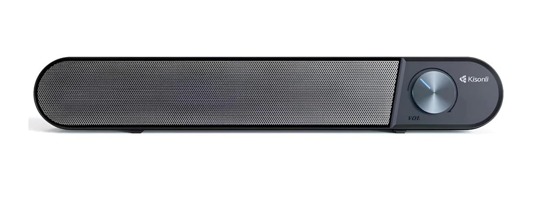 Computer Speakers 2.0 Channel, SoundBar Style, USB Powered for PC and Laptop