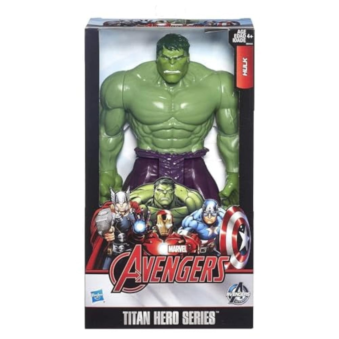 Hasbro Marvel Avengers Titan Hero Series Hulk Figure - Green